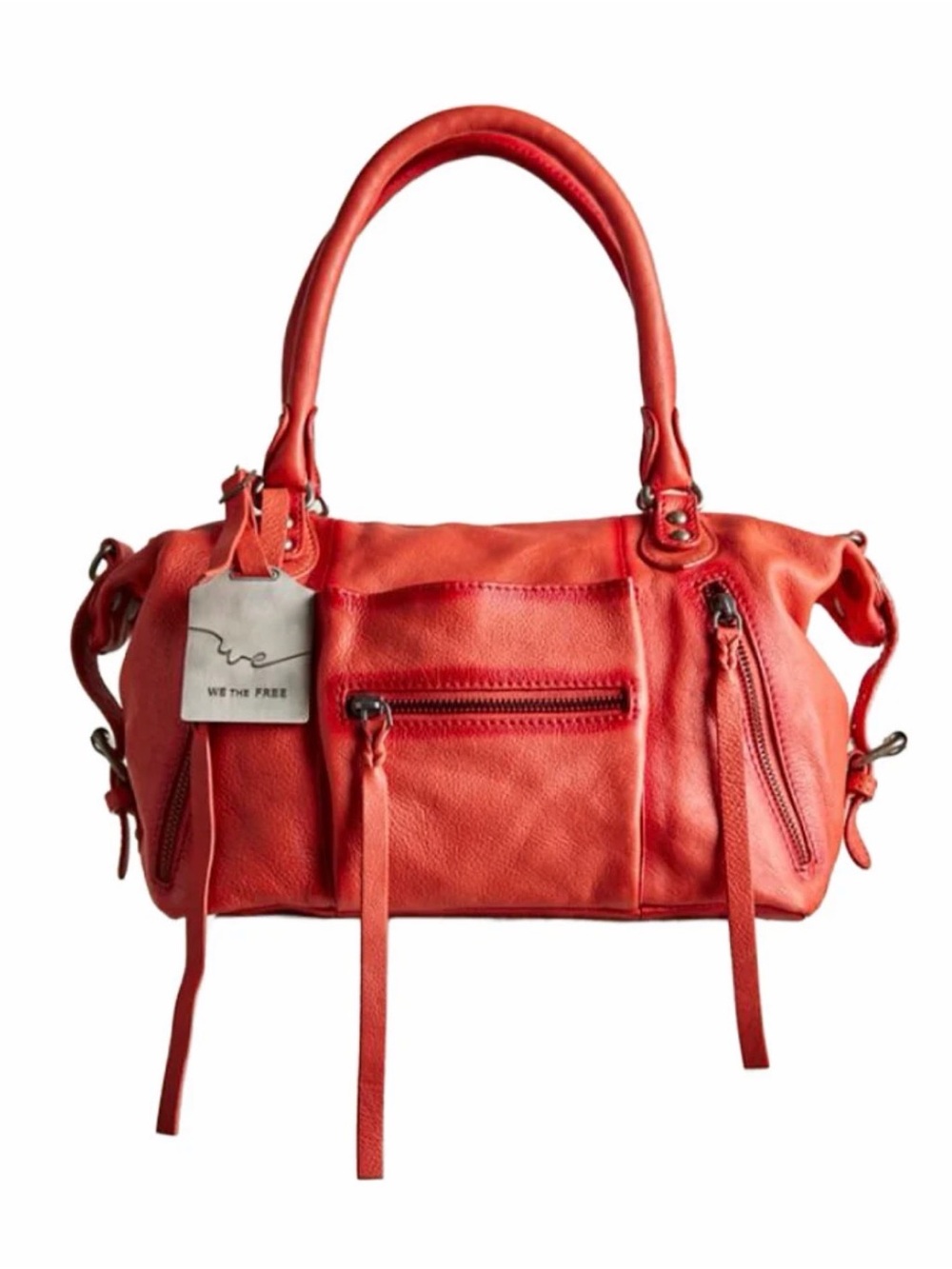 Free People We The Free Baby Emerson Tote in Red Clay